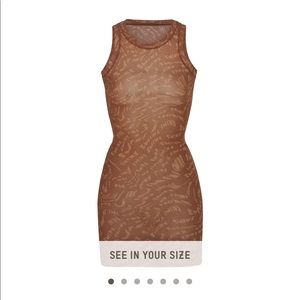 Skims Summer Mesh Dress SOLD OUT